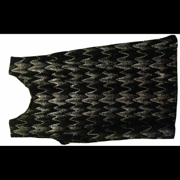 New Vikki Vi Top Black Silver size OX made in USA Dressy - Picture 7 of 16